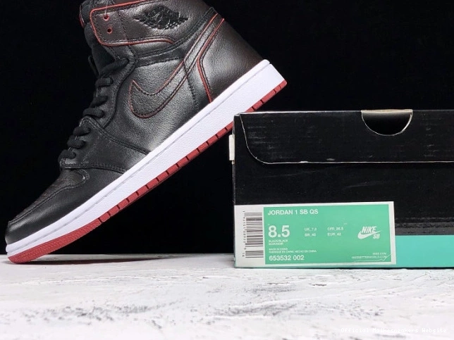 Official Maikesneakers Air 1 - Jordan SB Lance 653532-002 Mountain Black 0731